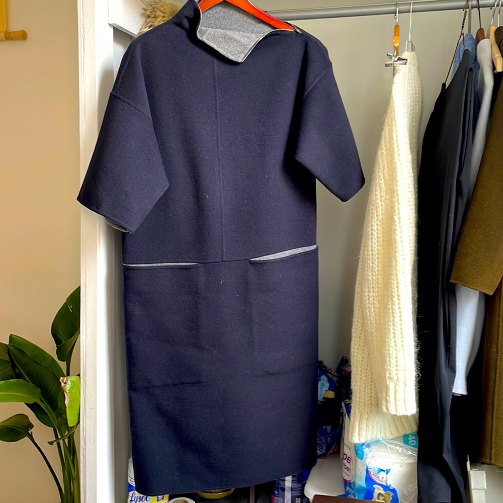 EAC wool blend dress